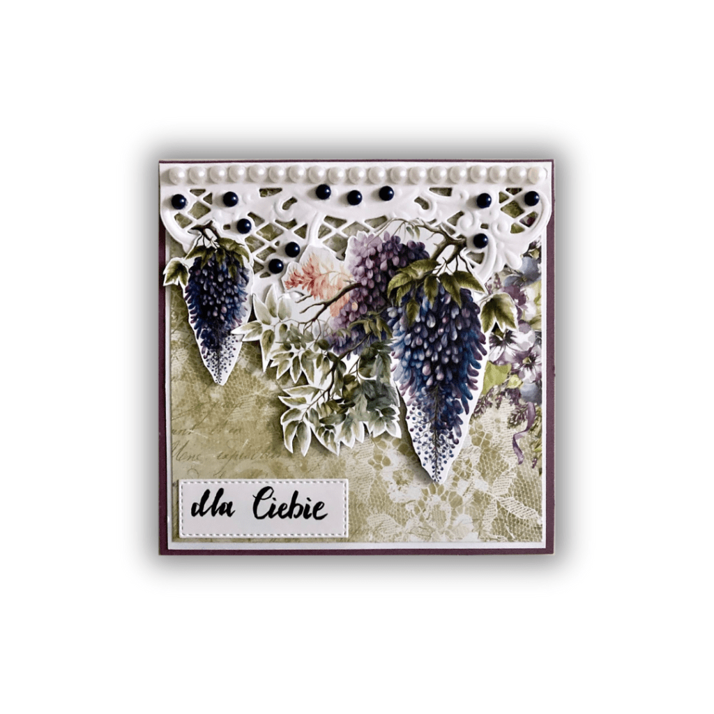 Kartki na Dobre, kartka z życzeniami, pnące kwiaty